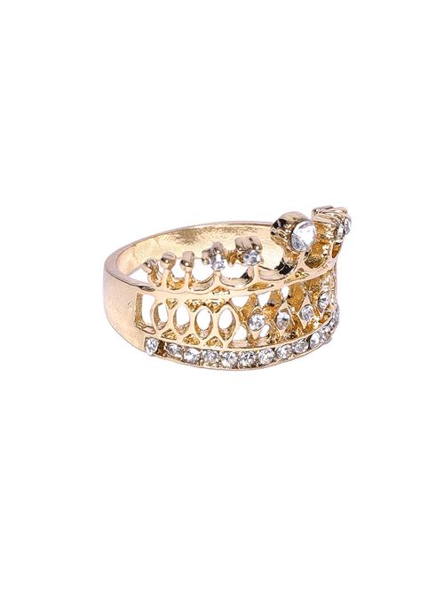 gold plated finger ring - 15851452 - Very Small Image - 1