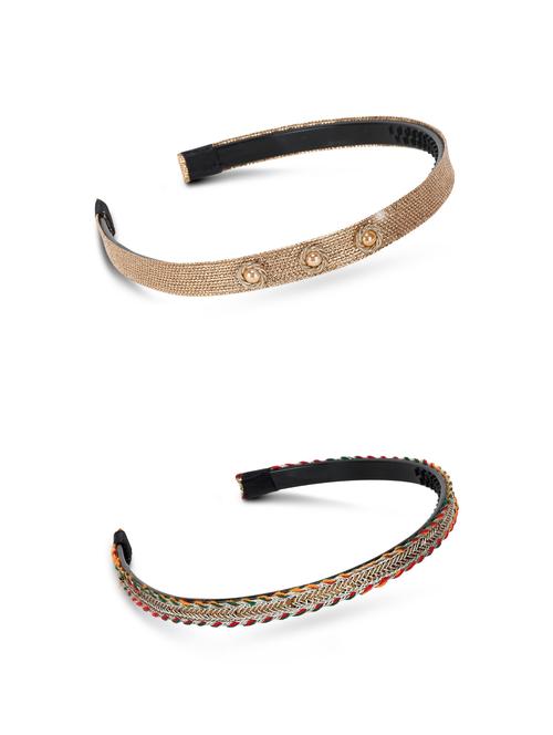 streemaya hair bands for girls combo of 2 (5-15 years) - 15852525 - Very Small Image - 1