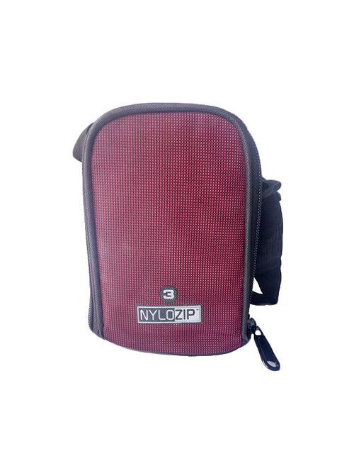 jayco nylo zip 3 steel container with lunch bag - maroon - 15852883 - Very Small Image - 1