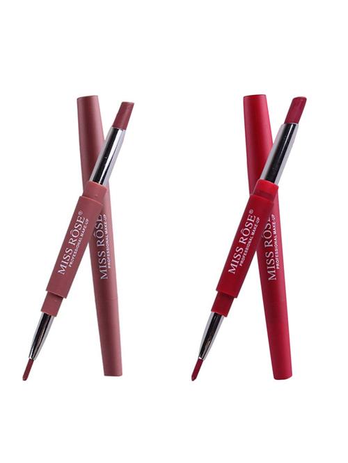 miss rose combo of 2 lip liner plus lipsticks( shade 1 and 4) - 15853782 - Very Small Image - 1
