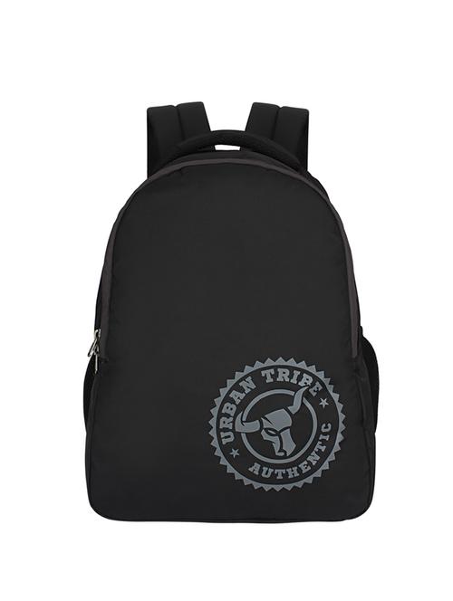 black polyester backpack - 15854149 - Very Small Image - 1