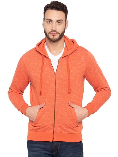 orange cotton sweatshirt - 15856903 - Very Small Image - 1