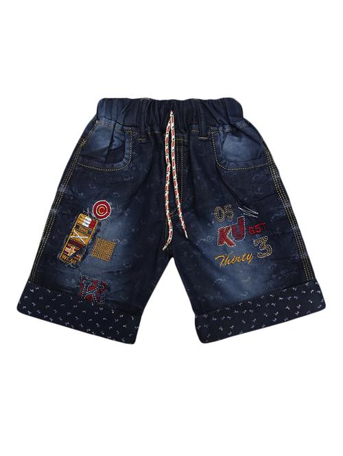 blue denim shorts - 15858313 - Very Small Image - 1