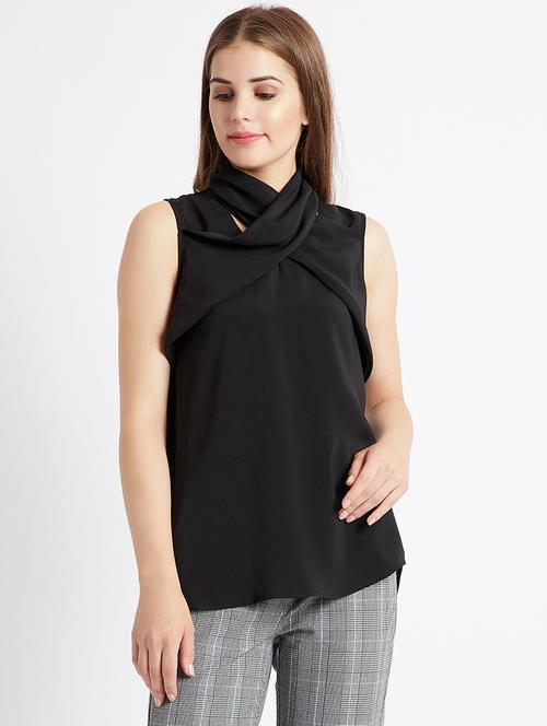 cross over neck top - 15859604 - Very Small Image - 1