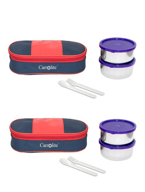 combo summer cool royale red + blue lunchbox new2 - 15861952 - Very Small Image - 1