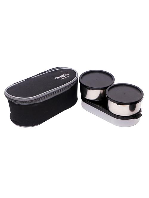 carrolite midnight 3 in 1 black-grey lunchbox - 15861960 - Very Small Image - 1