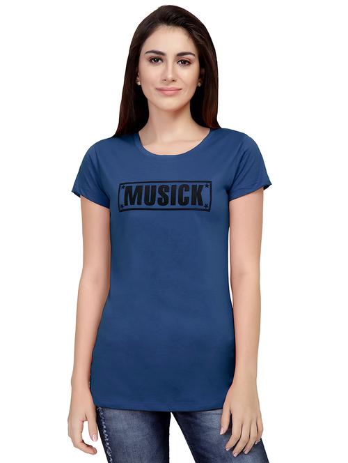 slogan print short sleeved tee - 15862936 - Very Small Image - 1