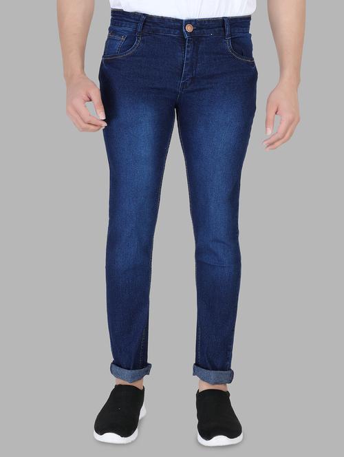 blue denim washed jeans - 15863347 - Very Small Image - 1