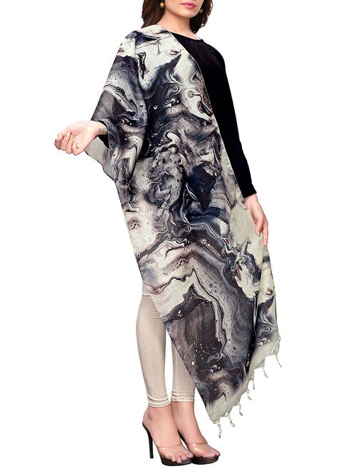 abstract printed dupatta - 15863552 - Very Small Image - 1