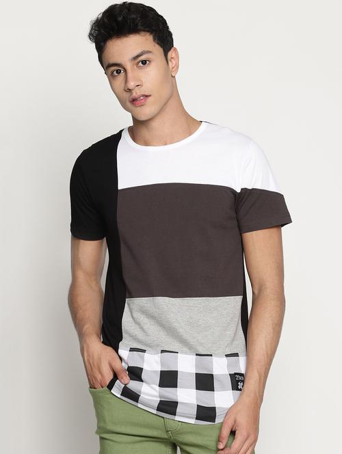 multi colored cut & sew t-shirt - 15865160 - Very Small Image - 1