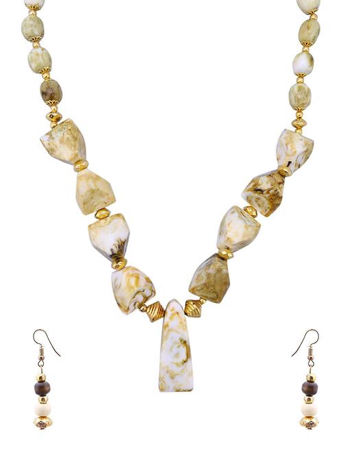 silver metal necklace - 15865957 - Very Small Image - 1