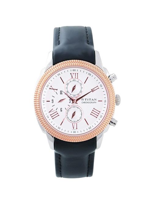 titan classique leather strap analog watch-1489kl03 - 15867564 - Very Small Image - 1