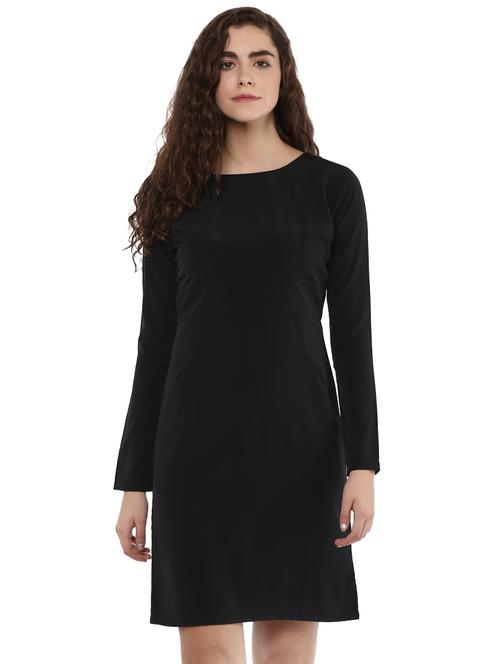 long sleeved a-line dress - 15867969 - Very Small Image - 1