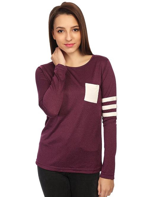 contrast pocket patch striped tee - 15868045 - Very Small Image - 1