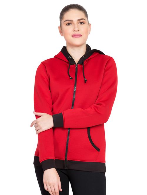 contrast hooded softshell jacket - 15868177 - Very Small Image - 1
