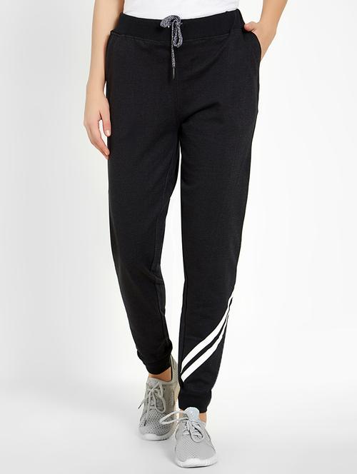 drawstring waist striped jogger - 15868316 - Very Small Image - 1