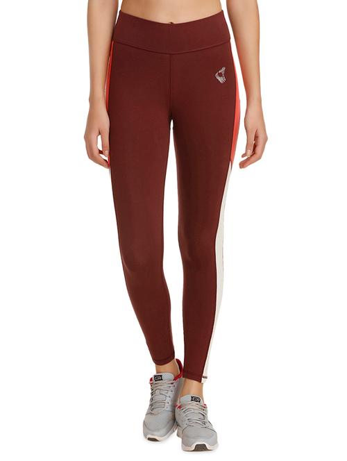 contrast paneled high rise legging - 15868551 - Very Small Image - 1
