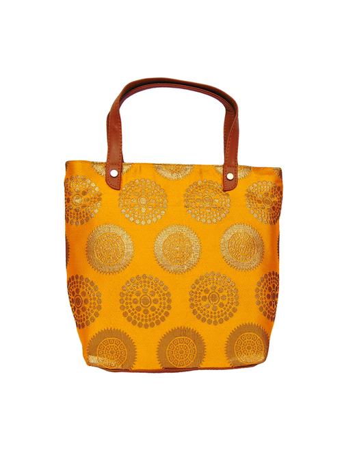 yellow canvas handbag - 15870495 - Very Small Image - 1