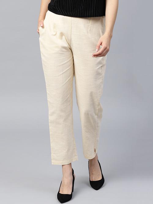 elasticated waist pleated trouser - 15870496 - Very Small Image - 1