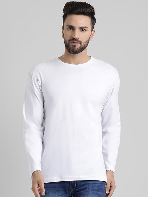 white cotton t-shirt - 15871800 - Very Small Image - 1