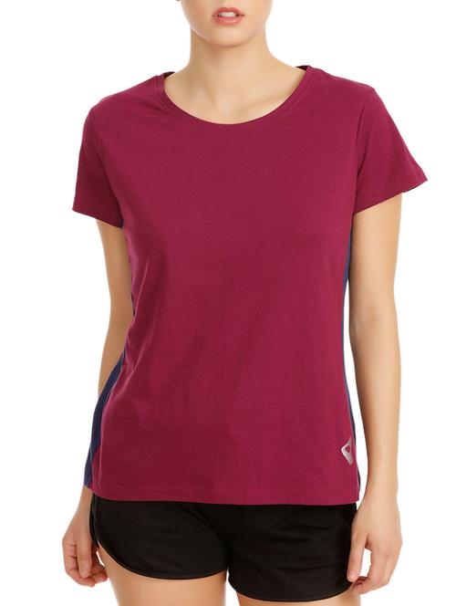 contrast panel short sleeved tee - 15872500 - Very Small Image - 1