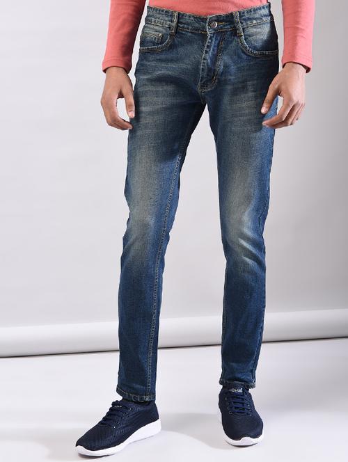 mens slim fit plain jeans - 15874899 - Very Small Image - 1