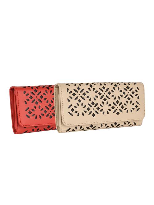 set of 2 leatherette (pu) regular clutch - 15877308 - Very Small Image - 1