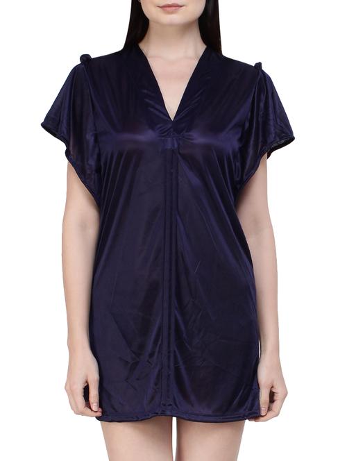 v-neck pintuck detail nighty - 15877419 - Very Small Image - 1