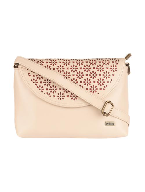 pink leatherette (pu) sling bag - 15877433 - Very Small Image - 1