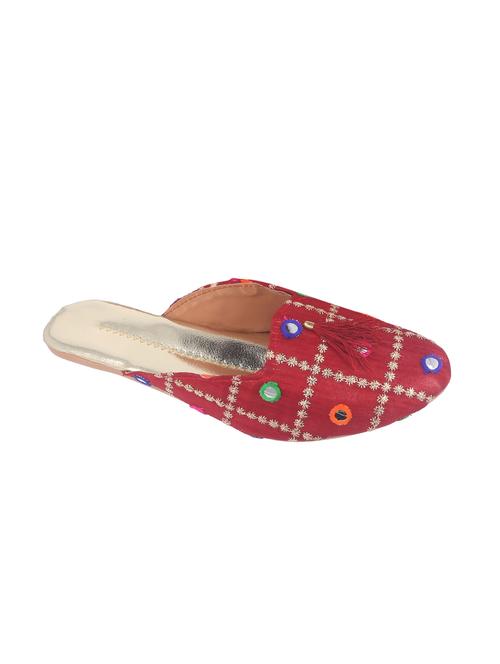 maroon slip on mules - 15879322 - Very Small Image - 1