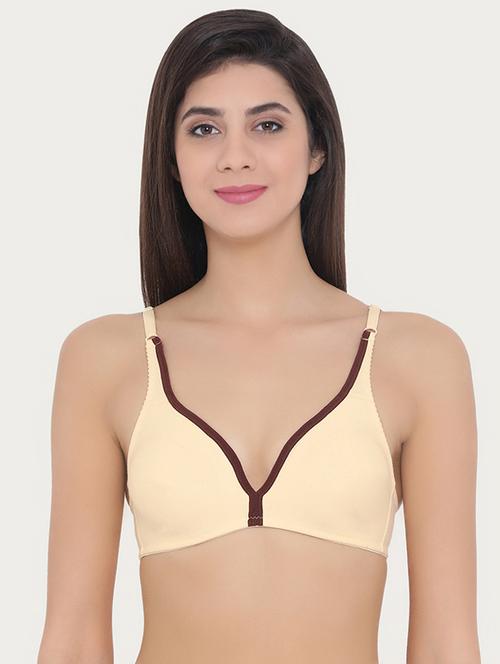 contrast detail plunge bra - 15883373 - Very Small Image - 1