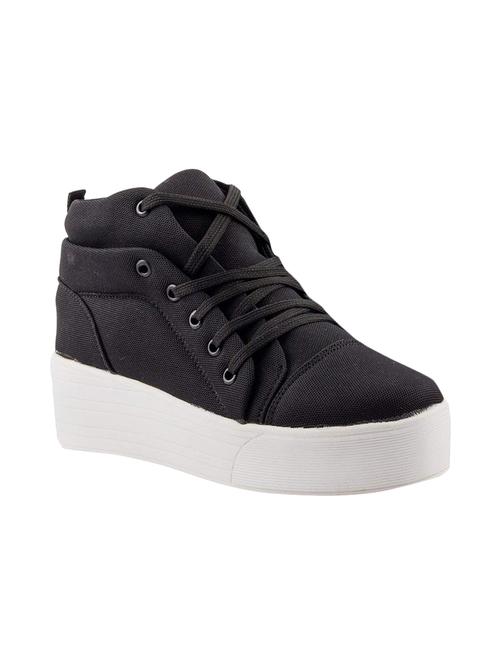 black lace-up sneakers - 15883802 - Very Small Image - 1