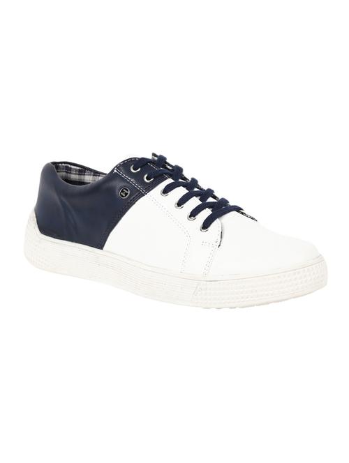 white leather lace up sneakers - 15883872 - Very Small Image - 1