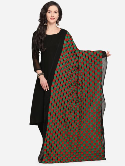 phulkari nazneen dupatta - 15884930 - Very Small Image - 1