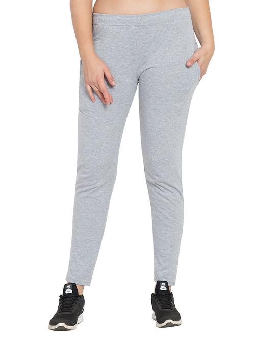 elasticated waist ankle length track pant - 15885191 - Very Small Image - 1