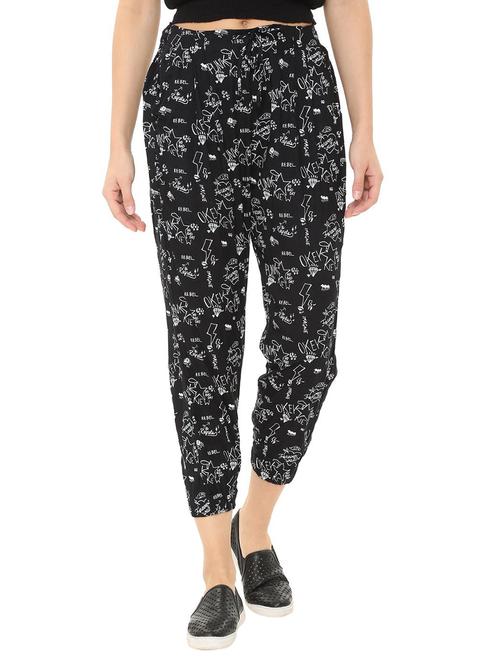 high rise quirky crop pant - 15885337 - Very Small Image - 1