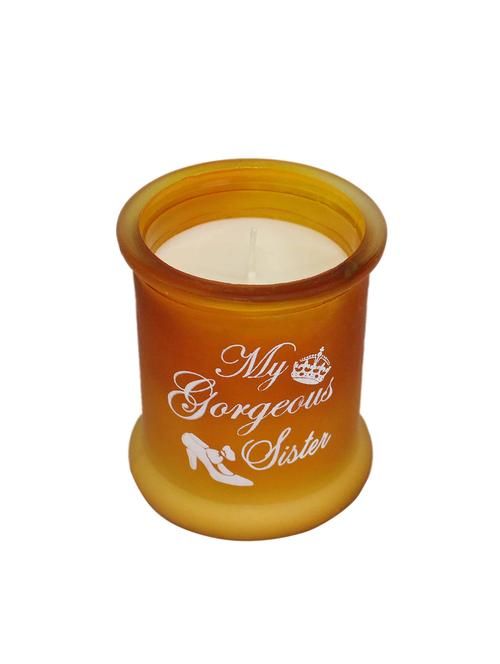 hosley trendy gift for sister yellow jar candle - 15889798 - Very Small Image - 1