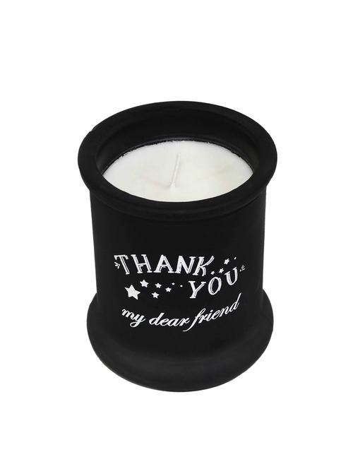 hosley trendy gift thank you black jar candle - 15889799 - Very Small Image - 1