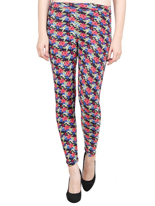 floral skinny jeggings - 15889825 - Very Small Image - 1