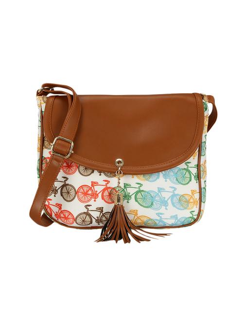 white canvas sling bag - 15893296 - Very Small Image - 1
