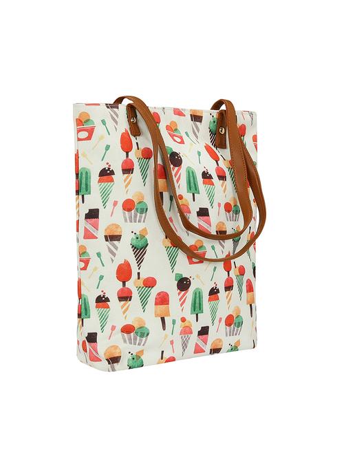 white canvas regular shopping bag - 15893372 - Very Small Image - 1