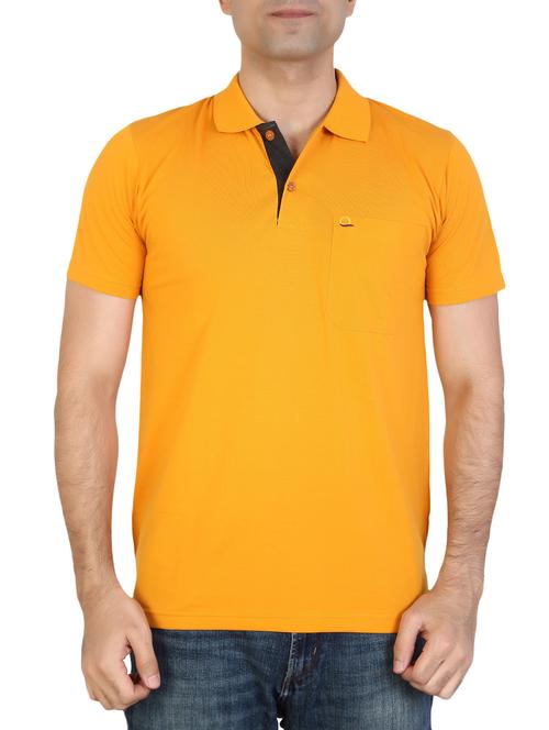 yellow solid t-shirt - 15893877 - Very Small Image - 1