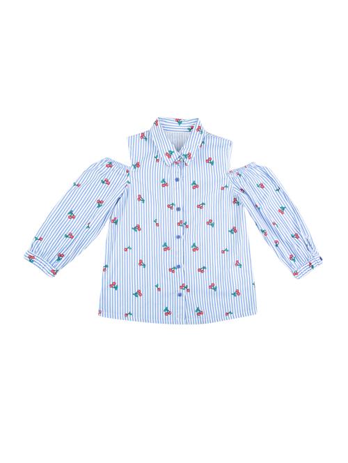 blue cotton shirt - 15894101 - Very Small Image - 1
