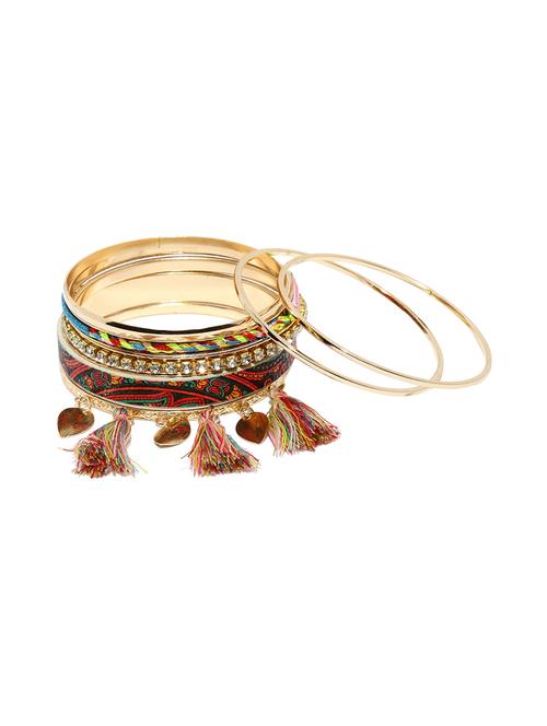 multi colored metal bangle - 15899699 - Very Small Image - 1