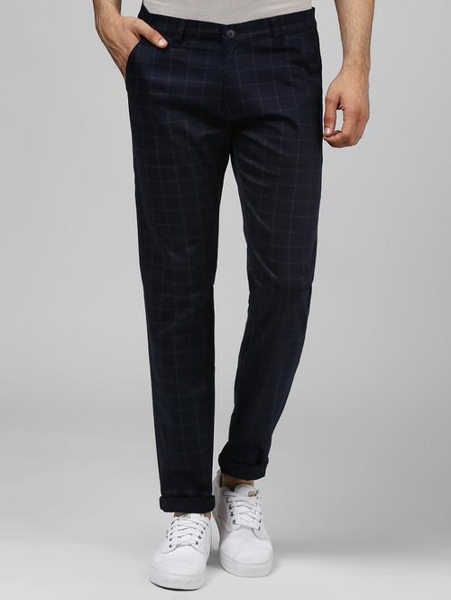 blue cotton chinos - 15901358 - Very Small Image - 1
