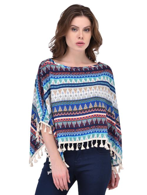 tassel detail asymmetric top - 15902640 - Very Small Image - 1