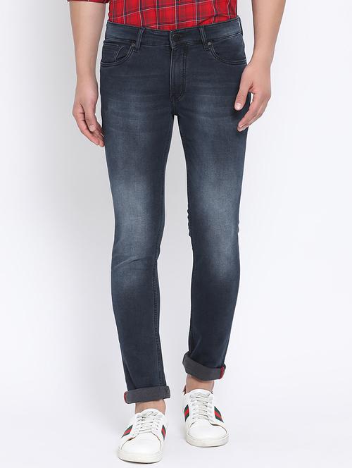 blue denim washed jeans - 15902930 - Very Small Image - 1