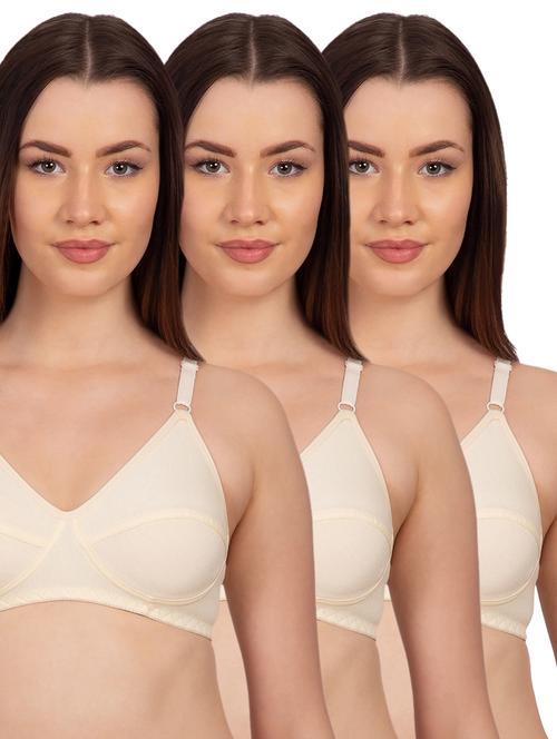 set of 3 solid t-shirt bras - 15904460 - Very Small Image - 1