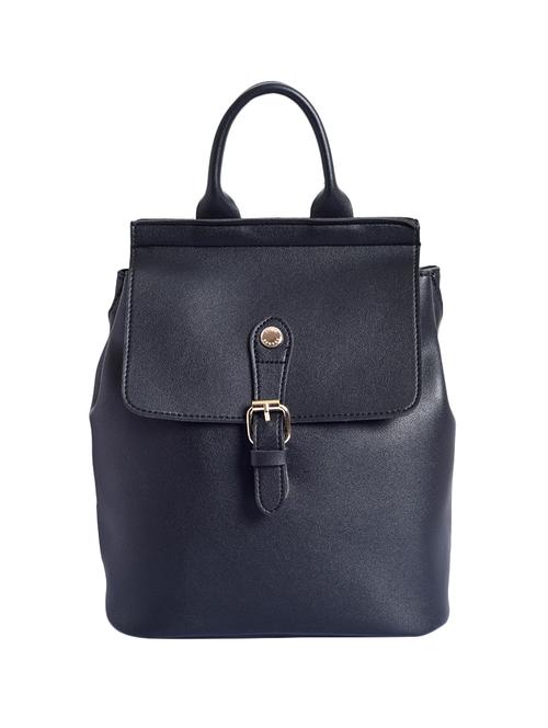 black leatherette (pu) fashion backpack - 15904588 - Very Small Image - 1