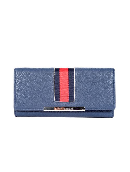 blue leatherette (pu) regular purse - 15904787 - Very Small Image - 1